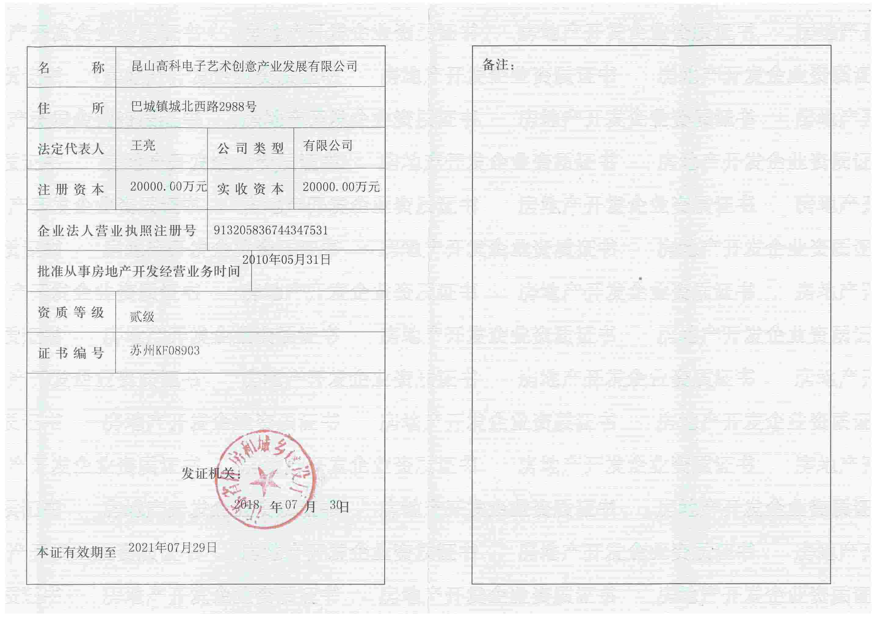 房地产开发企业资质申请流程